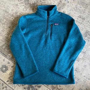 Patagonia Better Sweater 1/4 Zip Pullover - Boys' size L (12)
